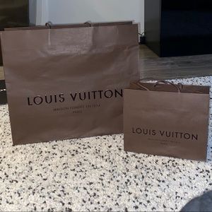 Authentic Louis Vuitton Shopping bags